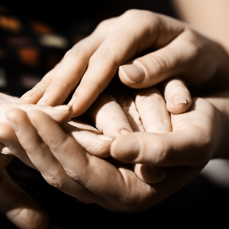 Caring hands